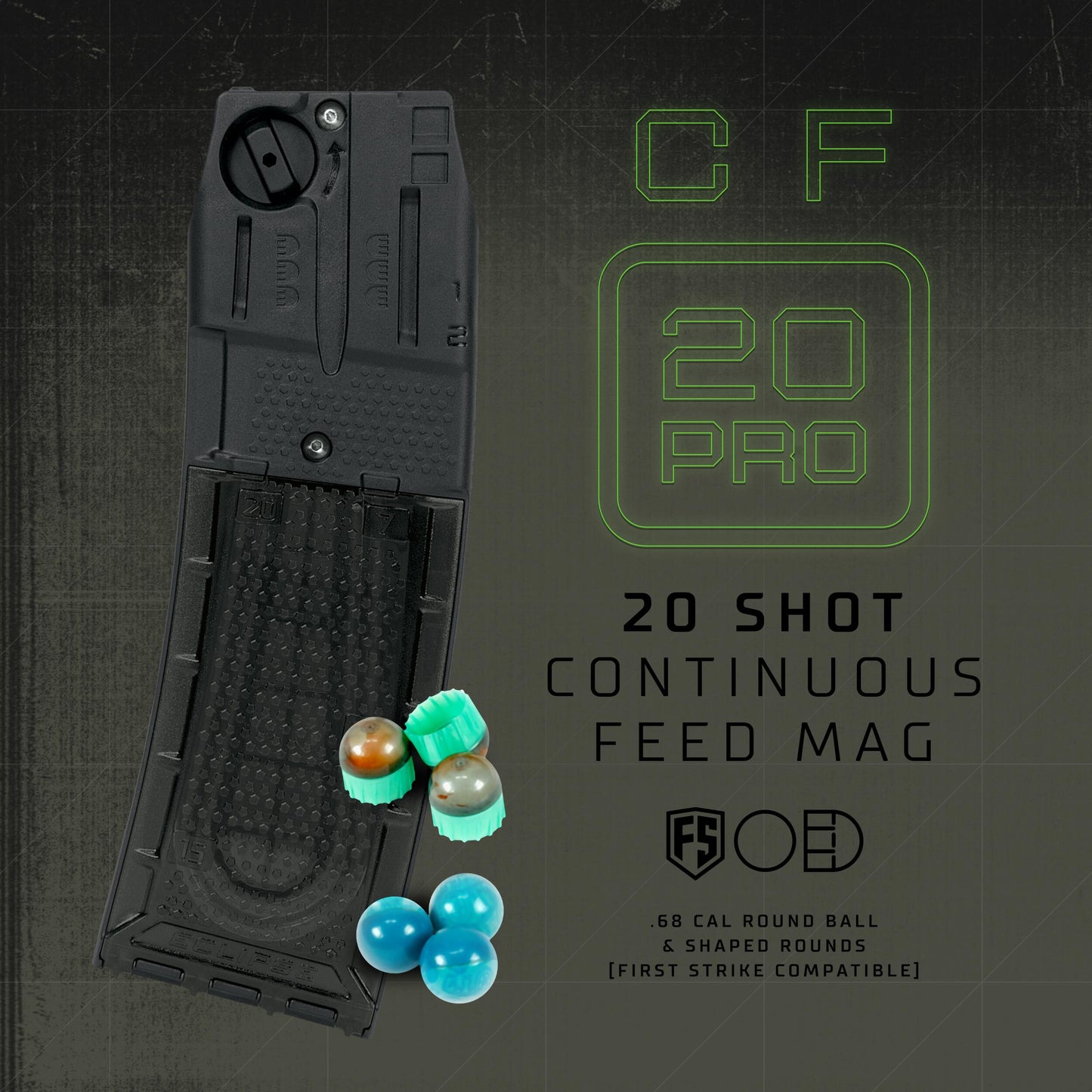 Eclipse CF20 Pro Magazine Black
