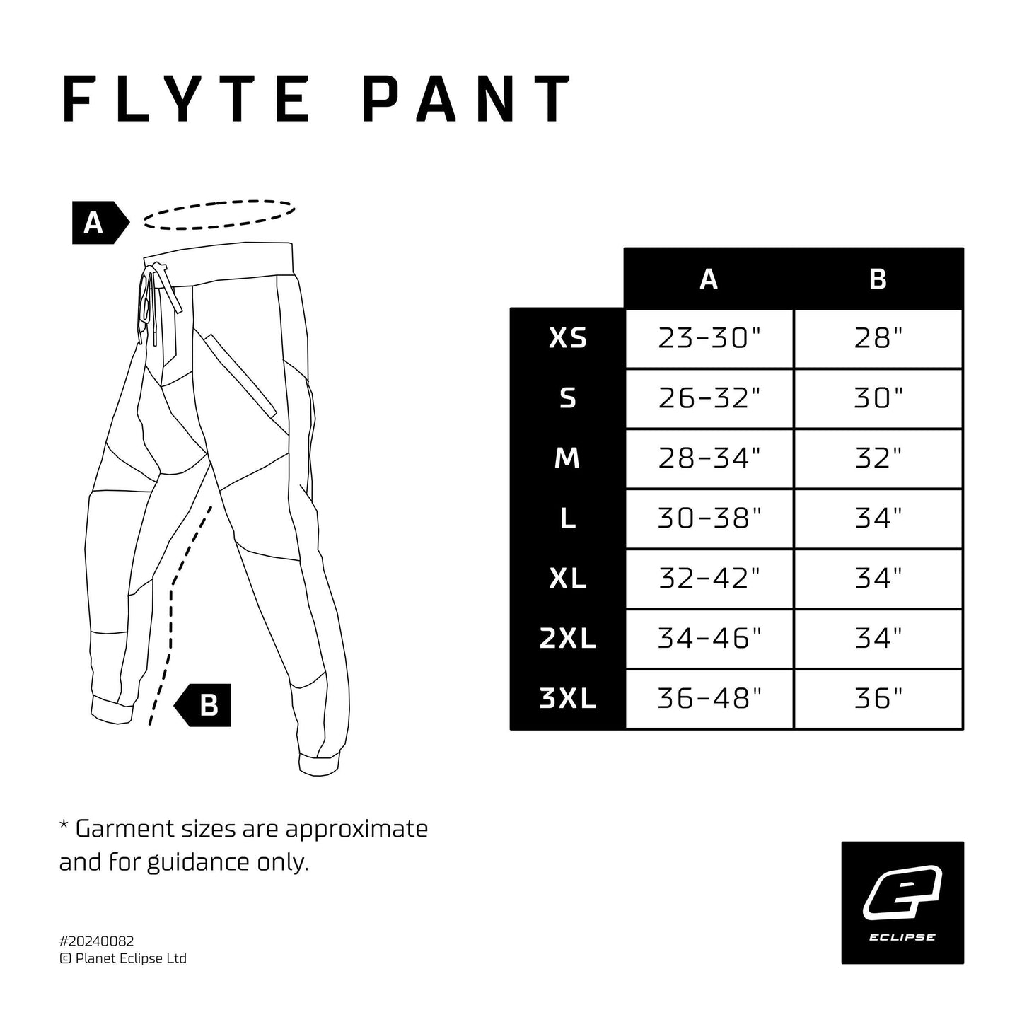 Eclipse Beast Flyte Pants Black Kids