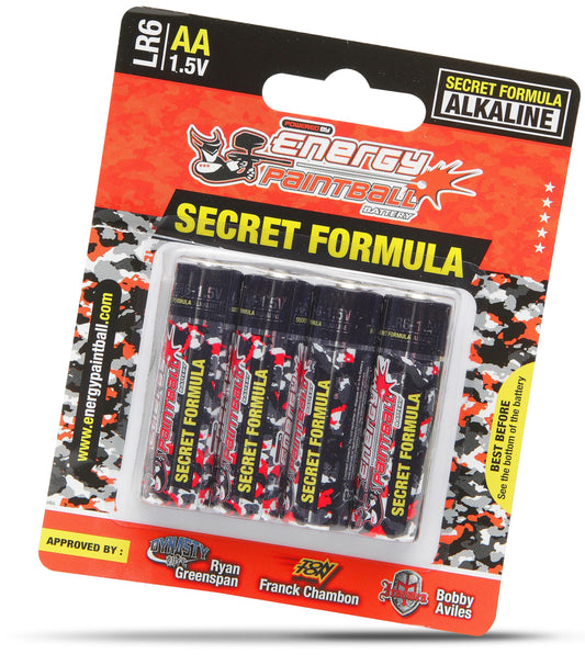Energy 4 Pack AA Batteries