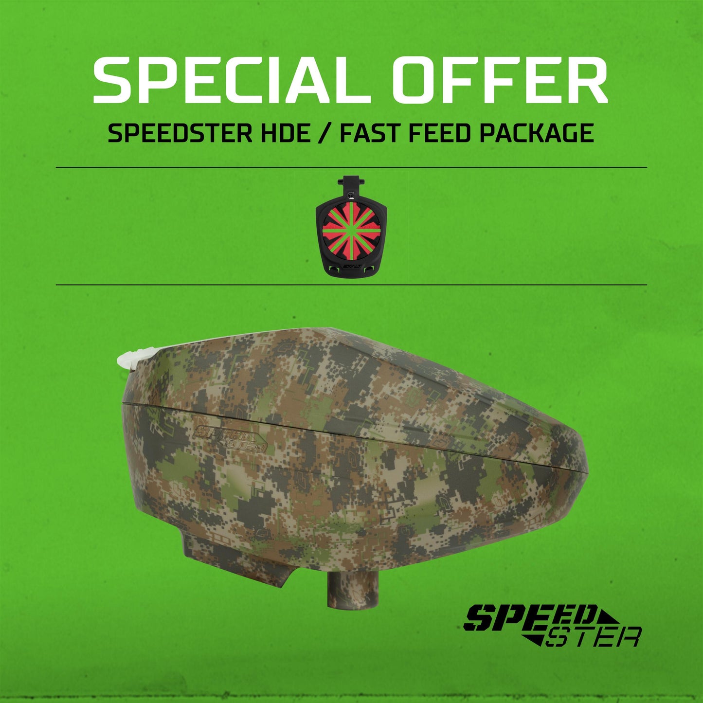 Eclipse Speedster HDE and Fastfeed Red Package Deal