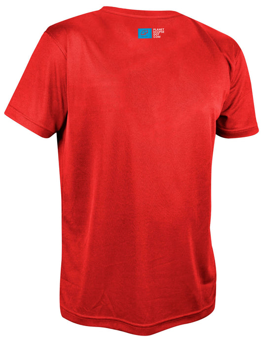 Eclipse Mens Shift T-Shirt Red