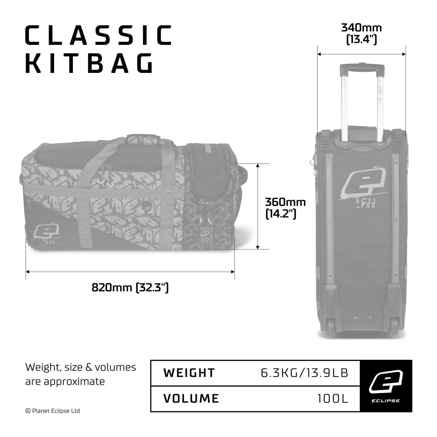 Eclipse GX2 Classic Bag Grit