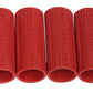 Eclipse Shaft FL Rubber Barrel Sleeve x4 Red