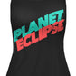 Eclipse Girls Racer Vest Black Mint/Coral