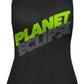 Eclipse Girls Racer Vest Green/Grey